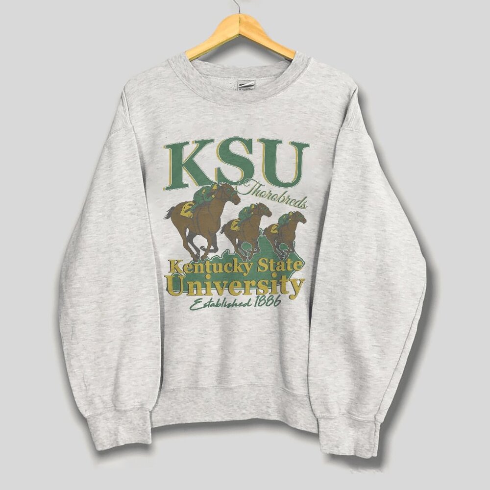Vintage Kentucky State University Sweatshirt, KSU EST 1886 Shirt For Men Women